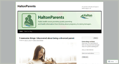 Desktop Screenshot of haltonparentsblog.ca